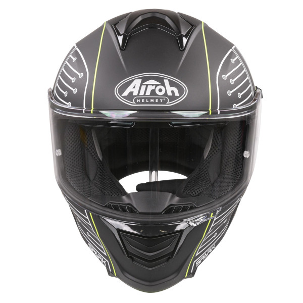 Airoh Airoh spark flow helmet - black circuit matt (extra small)